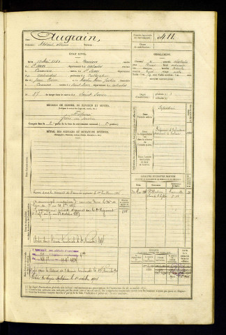 Augrain, Aldéric Adrien