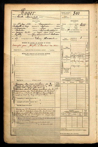 Roger, Camille Maurice Emile Edmond