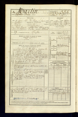 Martin, Alphonse Désiré