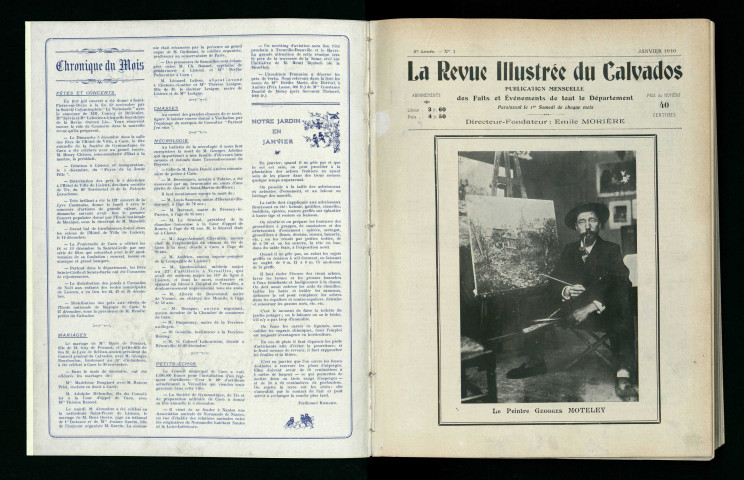 1910 : la Revue illustrée du Calvados .