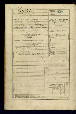 Tantet, Adrien Auguste Tranquille