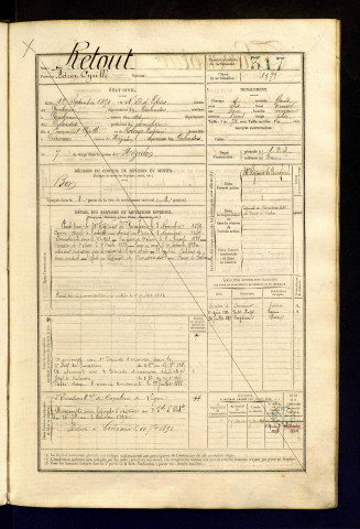 Retout, Adrien Cyrille