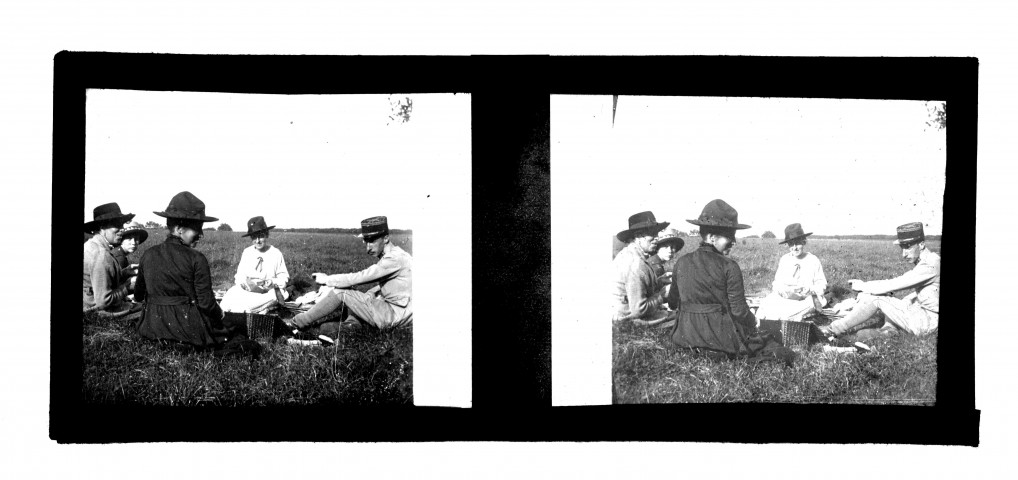 Excursions sur la Côte Fleurie : photographies prises lors d'une permission de Charles Morin en septembre 1917 (photos n° 39 à 77)