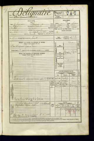 Déliquaire, Albert Amand Célestin