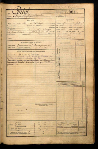 Guiot, Joseph Mélice Georges Alexandre