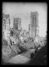 Le quartier Saint-Jean en ruines vers 1944.