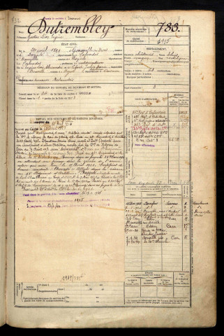 Dutrembley, Gaston Léon Eugène