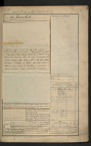 Touchet de, Michel Dominique Marie Antoine