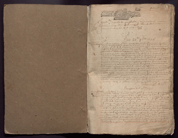 21 septembre 1695-6 avril 1697