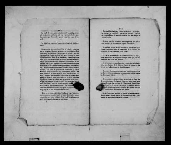 Nouvelles de Saint-Domingue