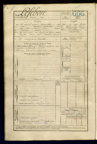 Lefebvre, Emile Joseph