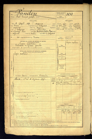 Vandon, Paul François Joseph