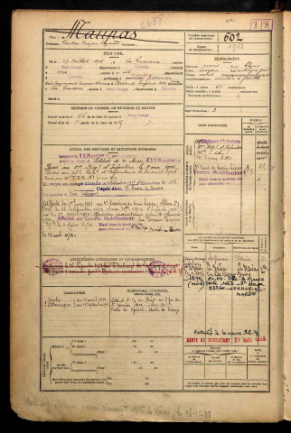 Maupas, Gaston Prosper Raymond