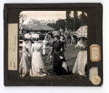 "Au pesage" (femmes élégantes sur le champ de courses), par Gustave Roche (photo n°69)