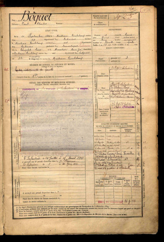 Bôquet, Paul Charles