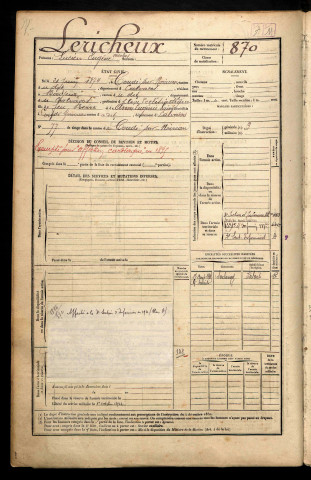 Lericheux, Lucien Eugène Nicolas