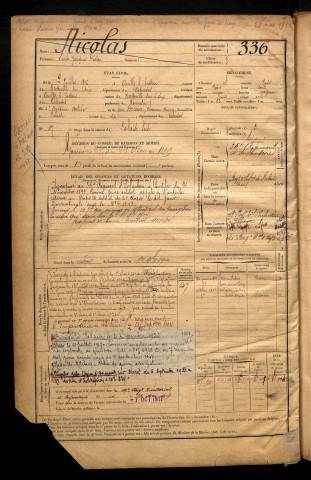 Nicolas, Emile Jacques Désiré