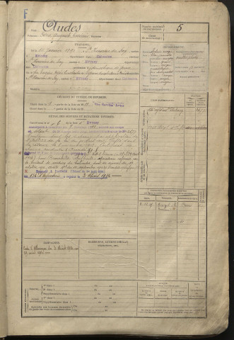 Audes, Pierre Auguste Casimir