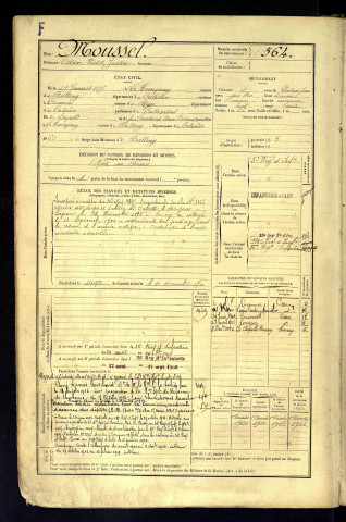 Moussel, Octave Victor Justin