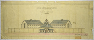 Elévation de la façade principale