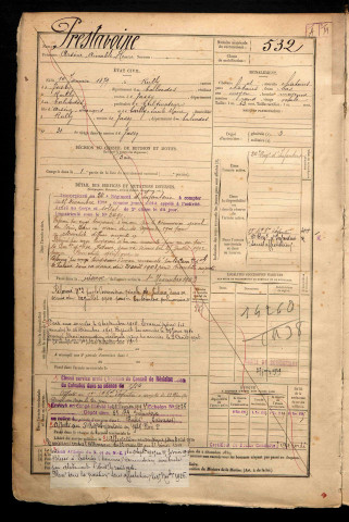 Prestavoine, Arsène Aimable Henri