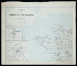 Carte des chemins de fer français