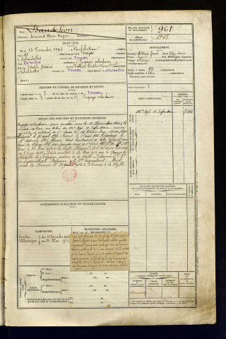 Baudichon, Armand Marie Roger