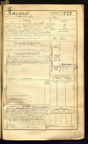 Haupois, Lucien Gabriel Ferdinand