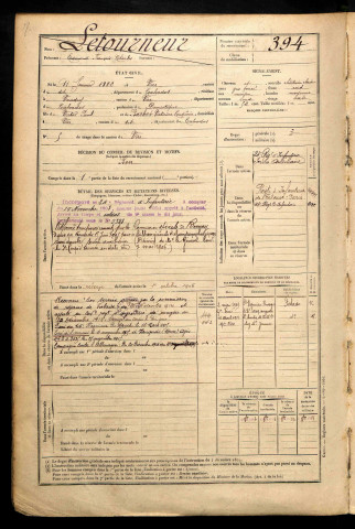 Letourneur, Edmond François Charles