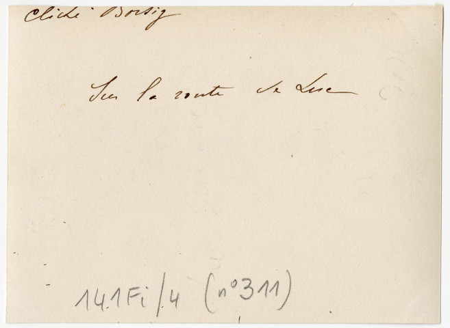 Personnes à vélo à Luc-sur-Mer (n°309 à 314)