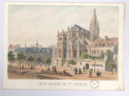 8 - Caen, abside de St-Pierre