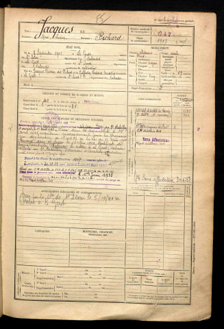 Jacques dit Pichard, René Lucien