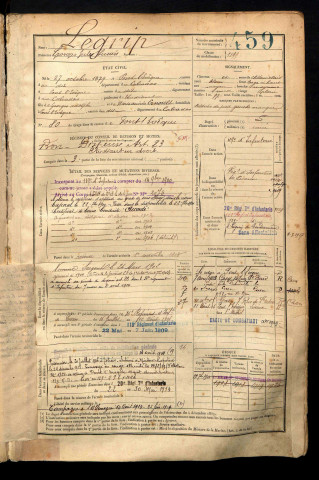 Legrip, Georges Jules Lucien