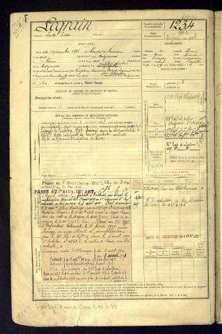 Legrain, Léon Victor