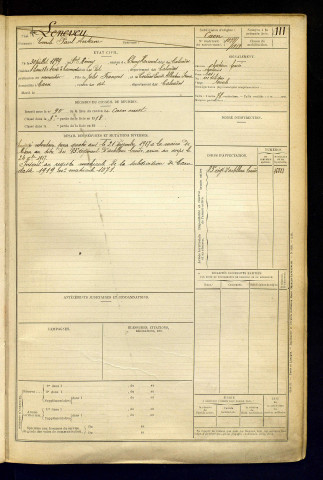 Leneveu, Emile Paul Antoine