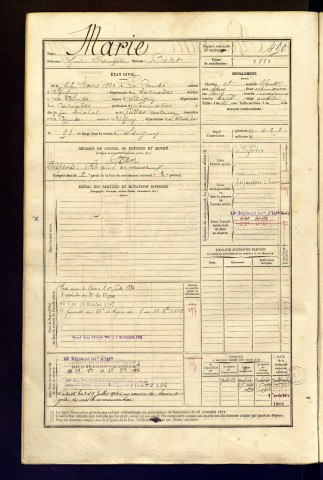 Marie dit Dalet, Jules François