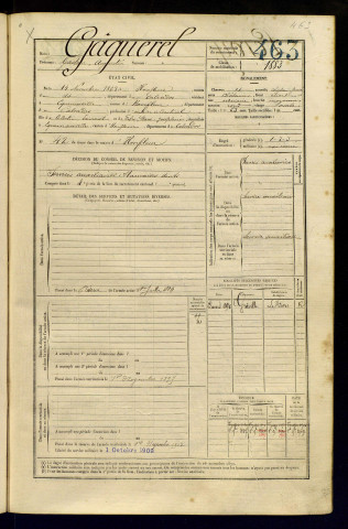 Gâquerel, Gaston Augustin