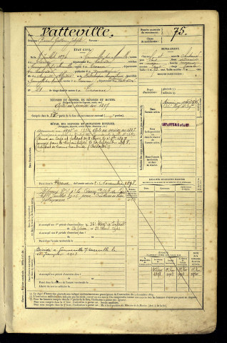 Vatteville, Raoul Gaston Joseph