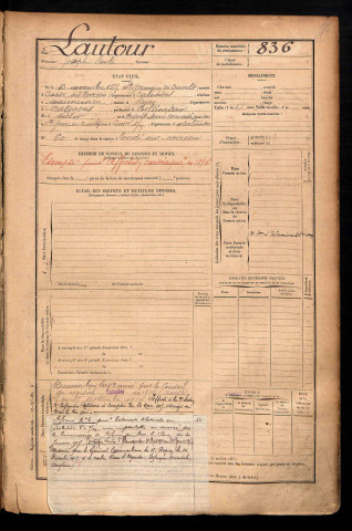 Lautour, Joseph Emile