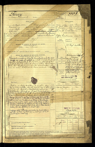 Fercy, Octave Fernand