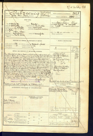 Dubroeucq, Gaston Henri Joseph