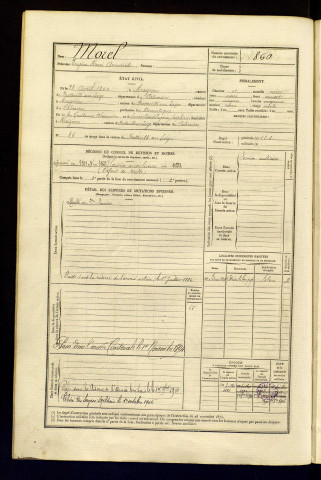 Morel, Eugène Henri Armand