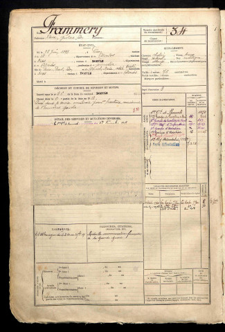 Frammery, Pierre Gustave Léon