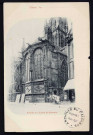 Eglise Saint-Sauveur et vues d'ensemble avec place Saint-Sauveur