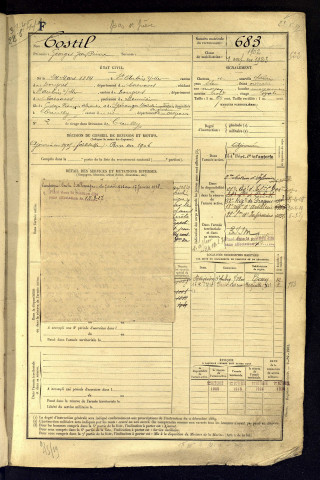 Costil, Georges Jean Pierre