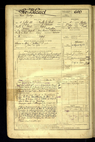 Le Blond, Louis Gustave