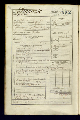 Françoise, Julien Emile