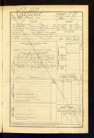 Calloué, Alfred Amand