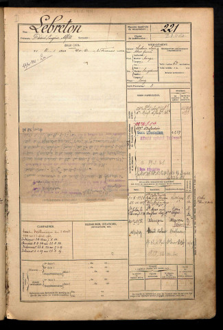 Lebreton, Désiré Eugène Alfred