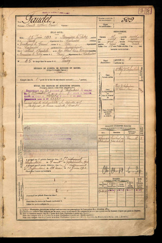 Faudet, Emile Albert Ernest